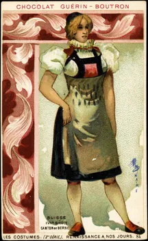 Baster & Vieillemard carte réclame chromo Paris 1878-1914 1994.30.123  Photo