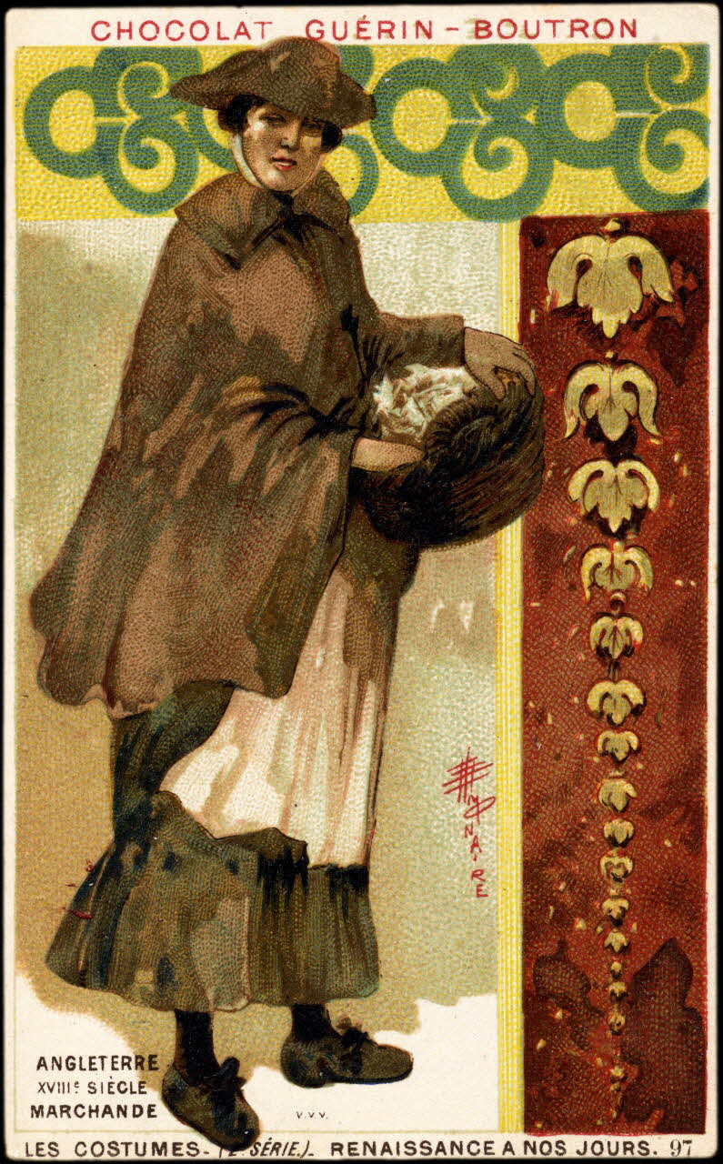 Baster & Vieillemard carte réclame chromo Paris 1878-1914 1994.30.128 Photo