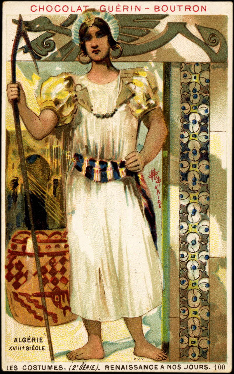 Baster & Vieillemard carte réclame chromo Paris 1878-1914 1994.30.131 Photo