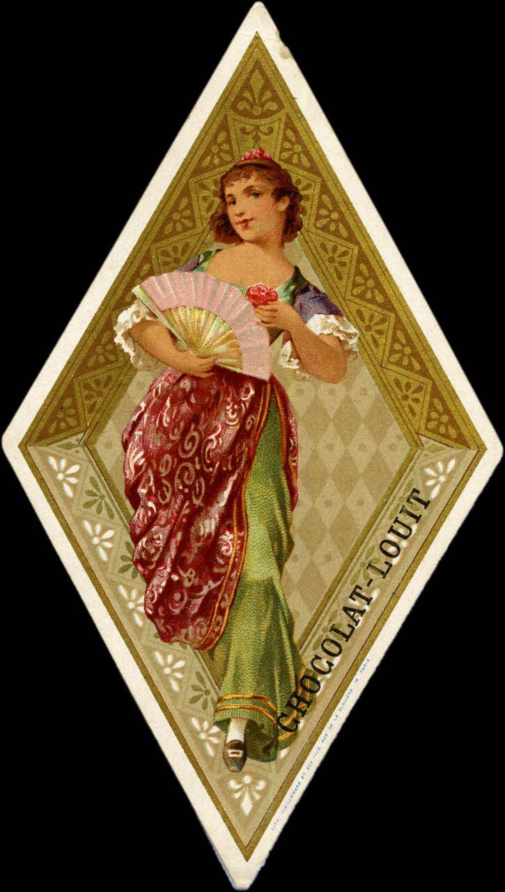 Baster & Vieillemard carte réclame chromo Paris 1889-1895 1995.1.114.4 Photo