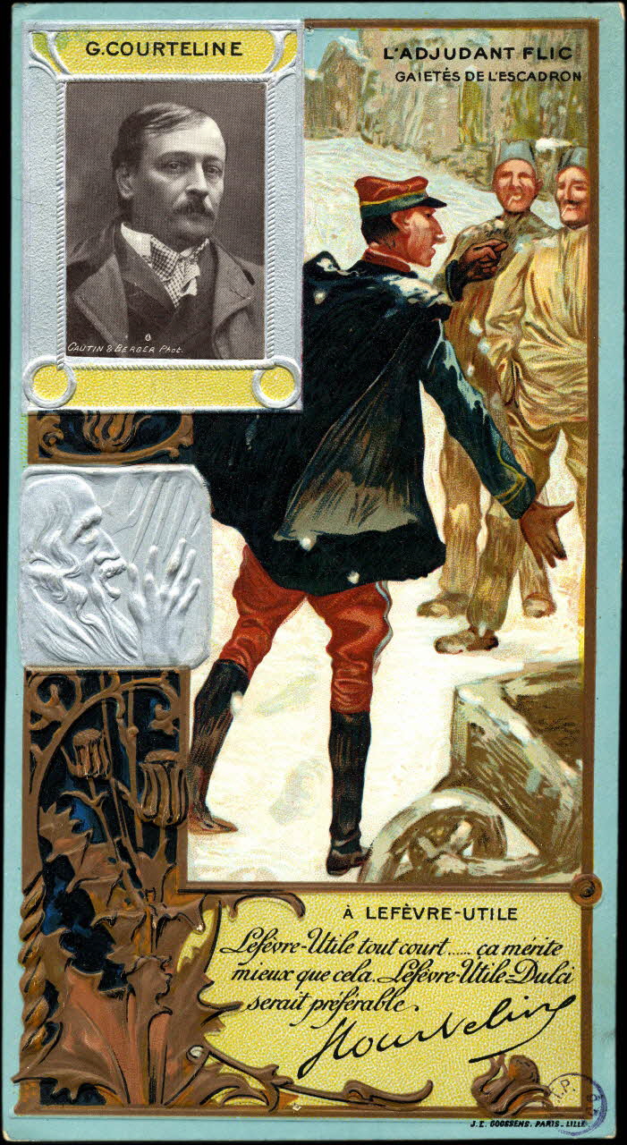 carte réclame chromo 1992.1.12 Photo