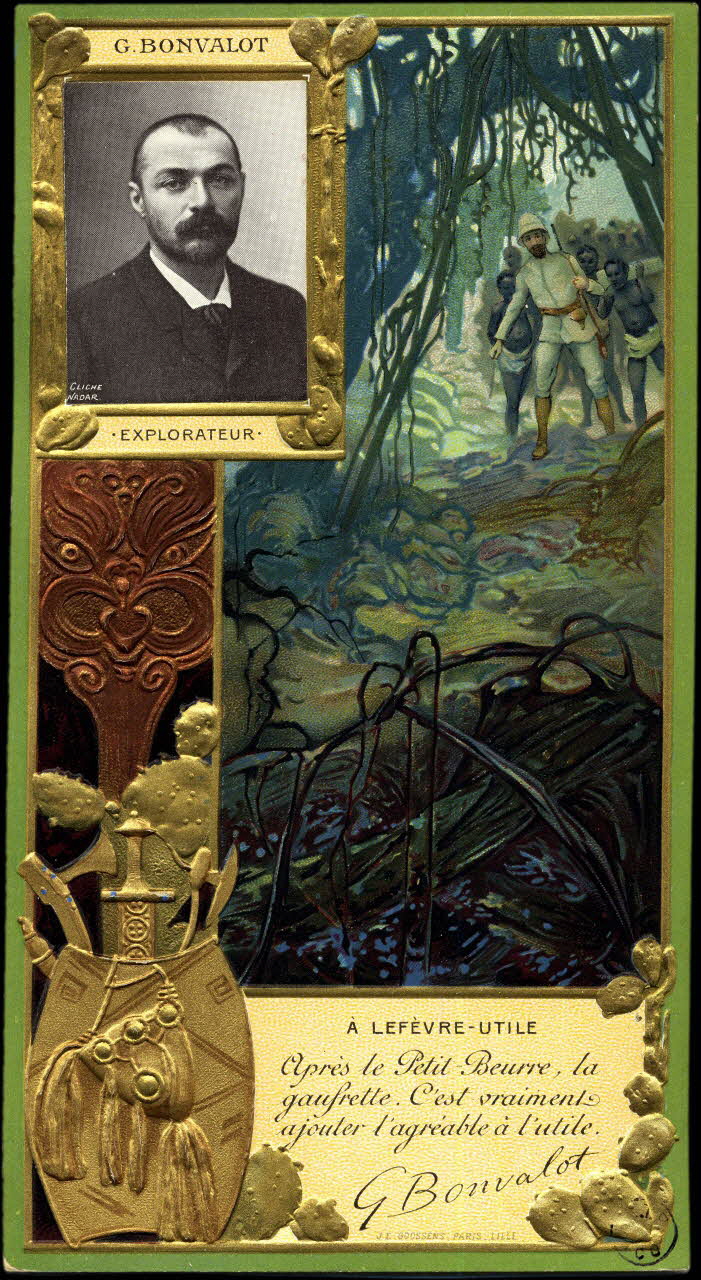 carte réclame chromo 1992.1.19 Photo