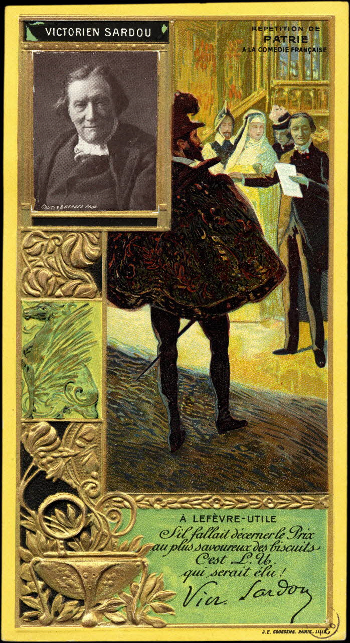 carte réclame chromo 1992.1.18 Photo