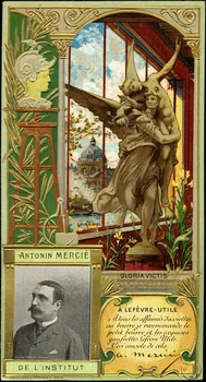 H. Laas, E.Pécaud & Cie Paris ; Luigi Loir carte réclame chromo lle-de-France, France 1900 1992.1.25  Photo
