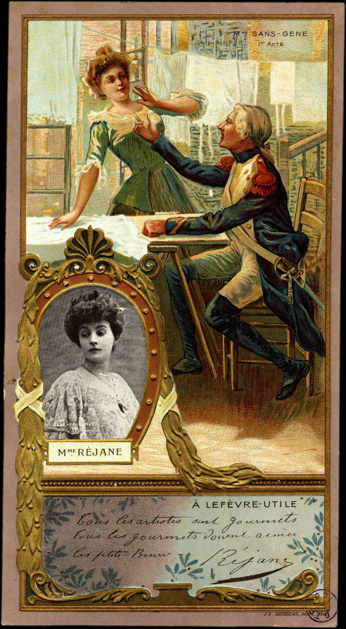 carte réclame chromo 1992.25.2.11 Photo