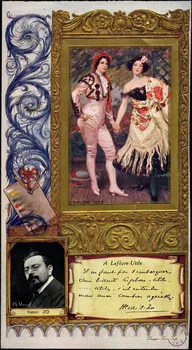 Henri Zo ; Draeger frères carte réclame chromo Paris 1912 1992.26.14  Photo