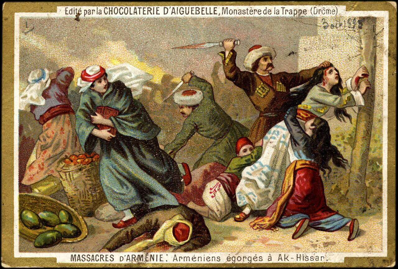 Romanet carte réclame chromo Paris 1877-1907 1995.1.449.1 Photo