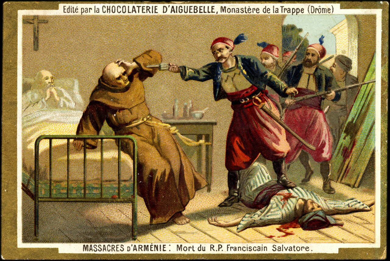 Romanet carte réclame chromo Paris 1877-1907 1995.1.449.9 Photo