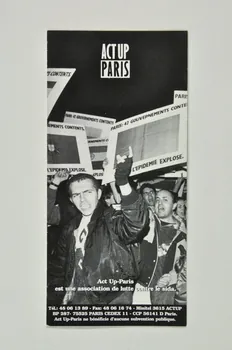 Act Up-Paris Dépliant France 1994 2002.110.90  Photo Mucem