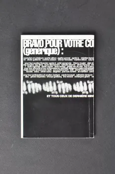 Act Up-Paris BROCHURE "Bravo pour votre combat" (objectifs et combats de l'association) Île-de-France, France 1995/6 2002.110.91 Photo Mucem