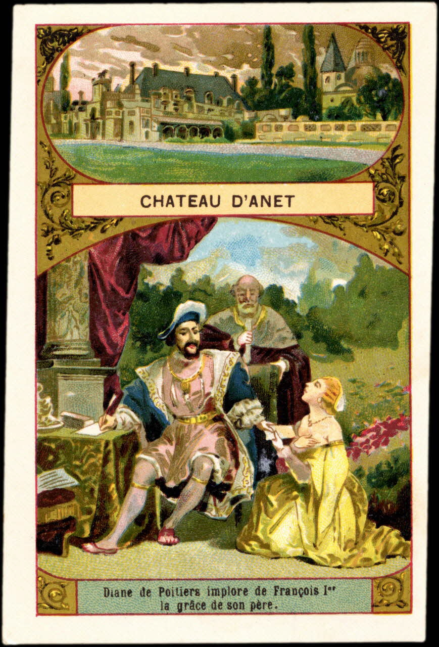 Romanet carte réclame chromo Paris 1877-1907 1995.1.400.2 Photo