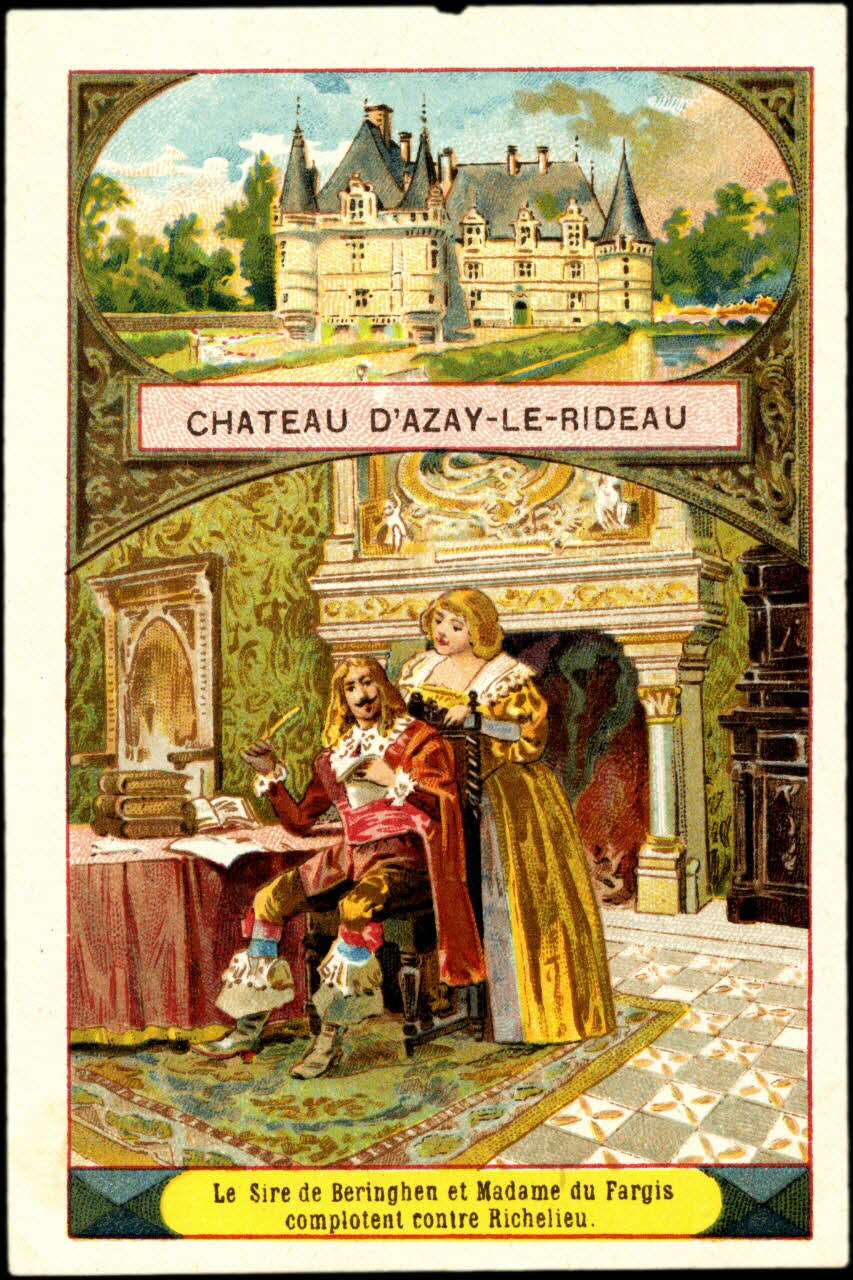 Romanet carte réclame chromo Paris 1877-1907 1995.1.400.3 Photo