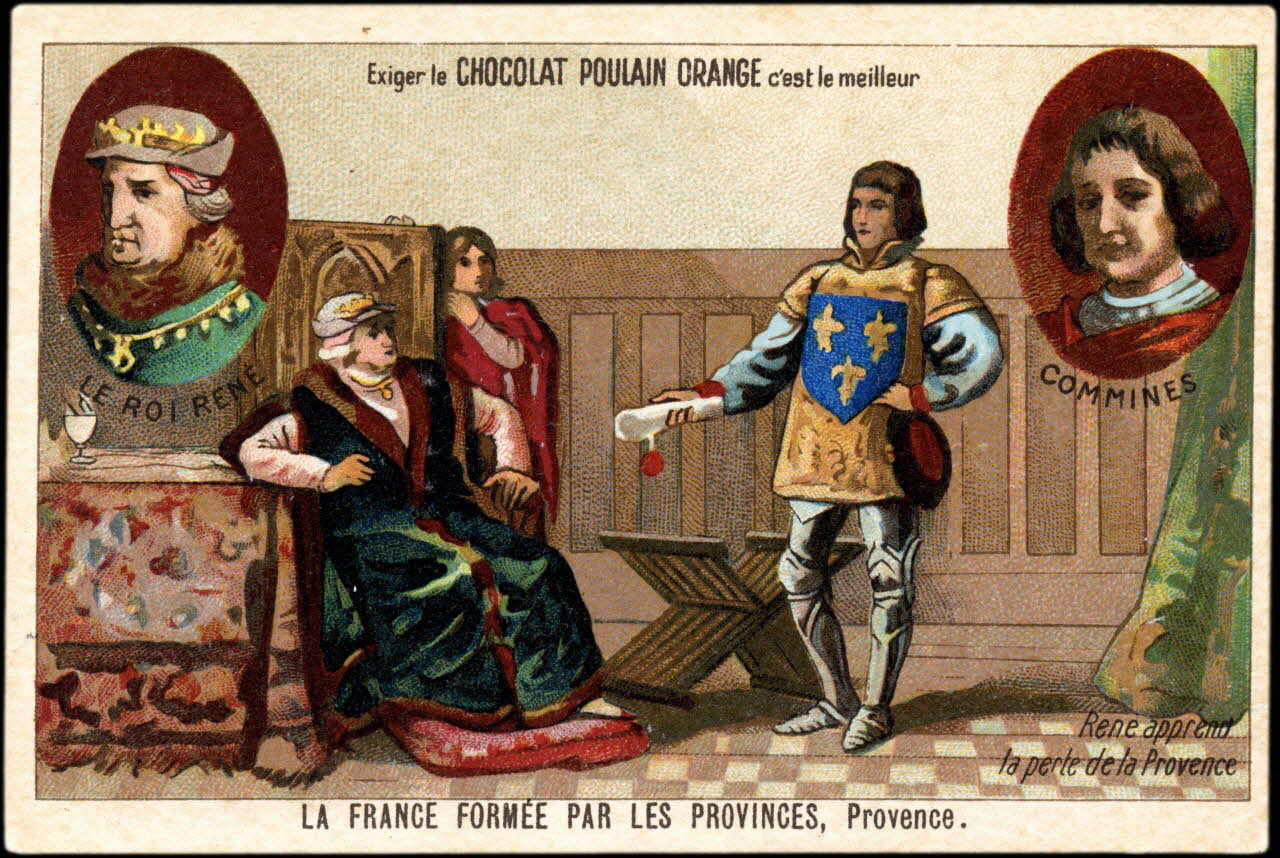 Romanet carte réclame chromo Paris 1877-1913 1995.1.460.18 Photo