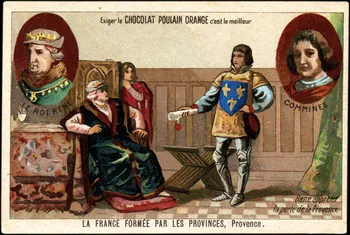 Romanet carte réclame chromo Paris 1877-1913 1995.1.460.18 Photo