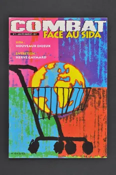 Combat face au Sida revue SIDA: NOUVEAUX ENJEUX France 1997 2002.111.16  Photo Mucem