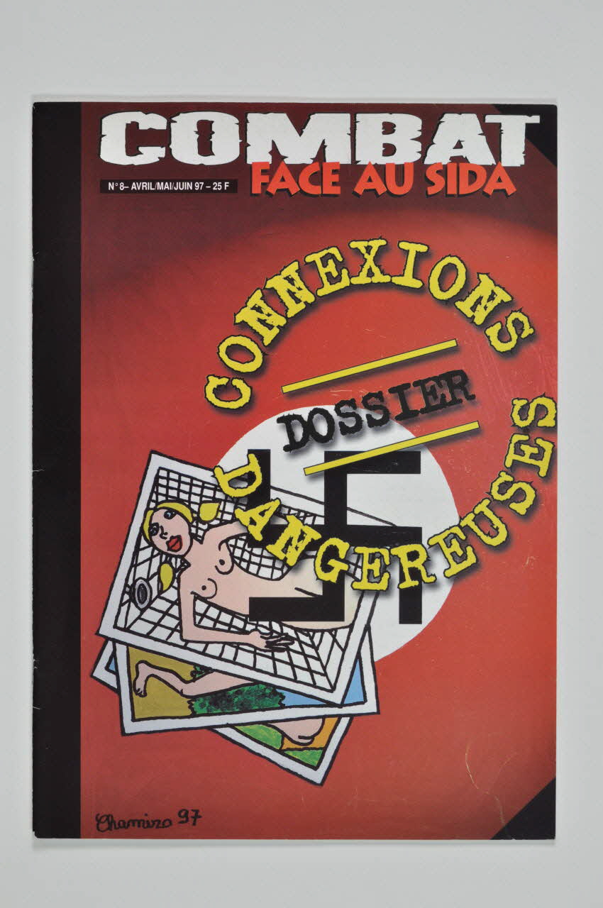 Combat face au Sida revue Connexions Dangereuses France 1997 2002.111.18 Photo Mucem