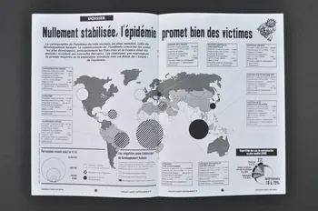 Combat face au Sida revue World without Aids (Un monde sans sida) France 1997 2002.111.19 Photo Mucem