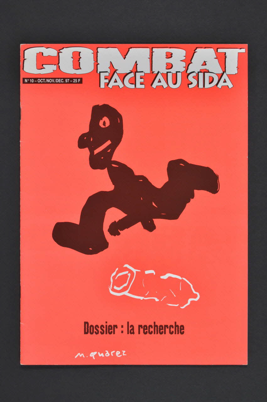 Combat face au Sida revue "Dossier : la recherche" France 1997 2002.111.20 Photo Mucem