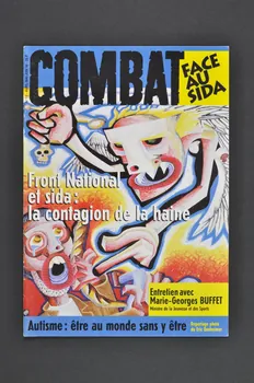 Combat face au Sida revue Front National et sida: la contagion de la haine France 1998 2002.111.23 Photo Mucem
