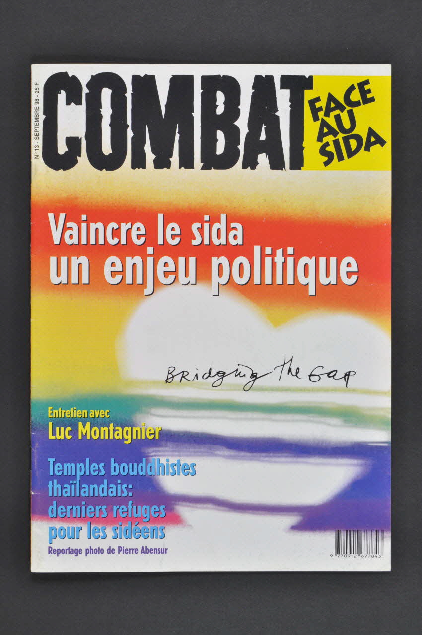 Combat face au Sida revue Vaincre le sida France 1998/9 2002.111.24 Photo Mucem