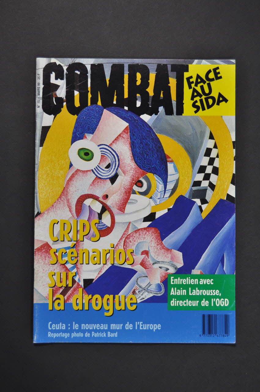 Combat face au Sida revue CRIPS scénarios sur la drogue France 1999/3 2002.111.26 Photo Mucem