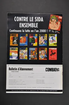 Combat face au Sida revue Le parti communiste et les questions de société France 2000/3 2002.111.30  Photo Mucem