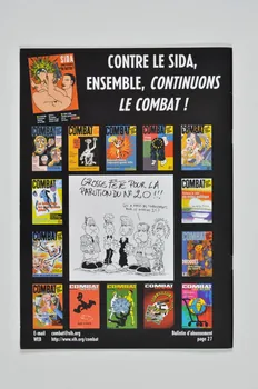 Combat face au Sida revue Epidémiologie ou fichage, les clefs du dossier France 2000/6 2002.111.31  Photo Mucem
