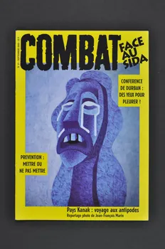 Combat face au Sida revue Prévention : mettre ou ne pas mettre France 2000/6 2002.111.32 Photo Mucem