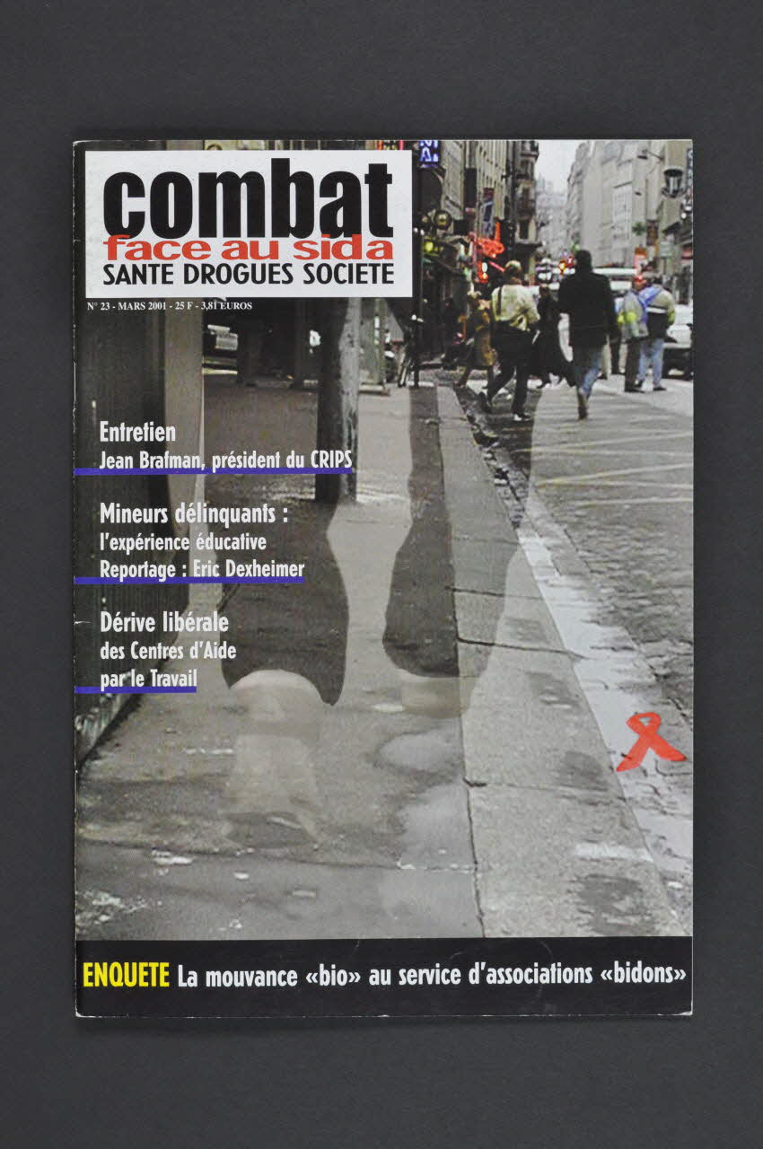 Combat face au Sida revue La mouvance "bio" au service d'associations bidon France 2001/3 2002.111.34 Photo Mucem