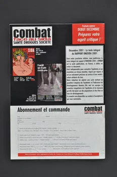 Combat face au Sida revue Corps, sexe et pouvoirs. France 2001/9 2002.111.37 Photo Mucem