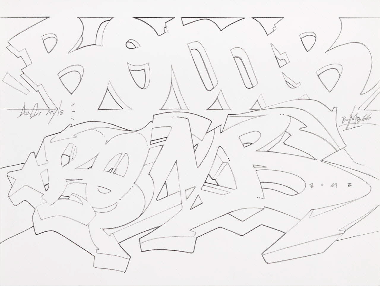 Lokiss dessin lle-de-France, France 2018 2020.8.1.11 Photo Mucem / Marianne Kuhn