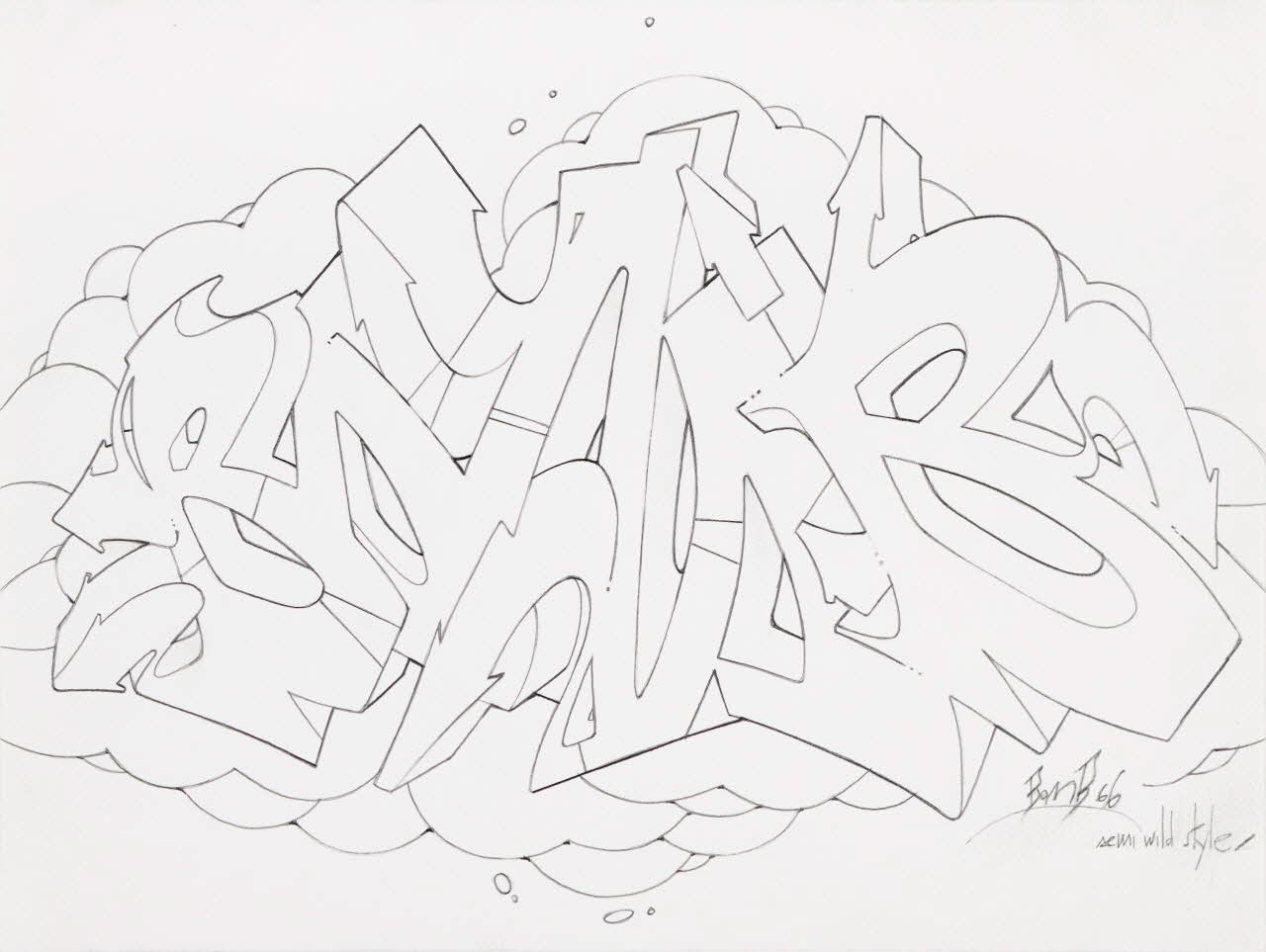 Lokiss dessin lle-de-France, France 2018 2020.8.1.12 Photo Mucem / Marianne Kuhn