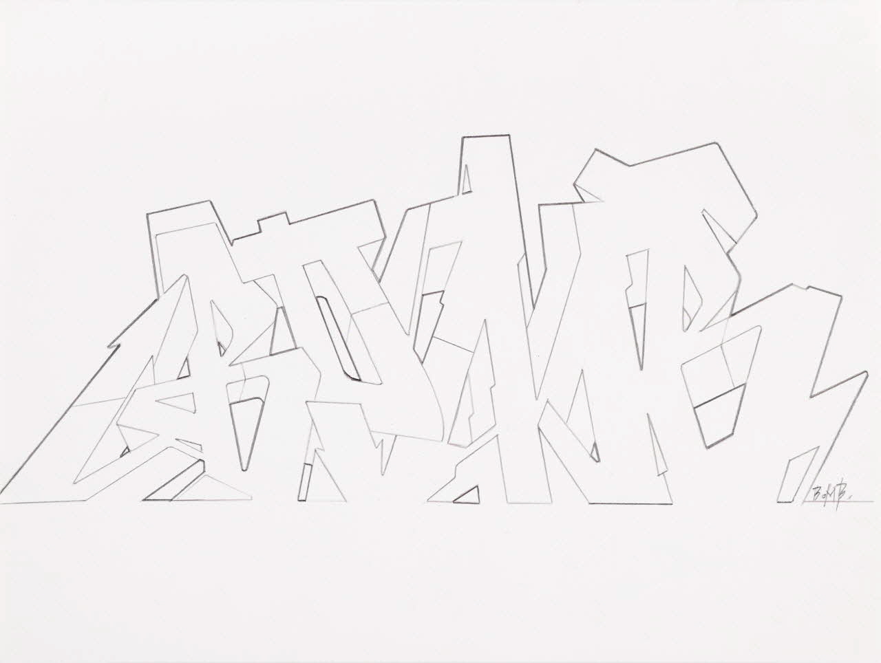 Lokiss dessin lle-de-France, France 2018 2020.8.1.16 Photo Mucem / Marianne Kuhn