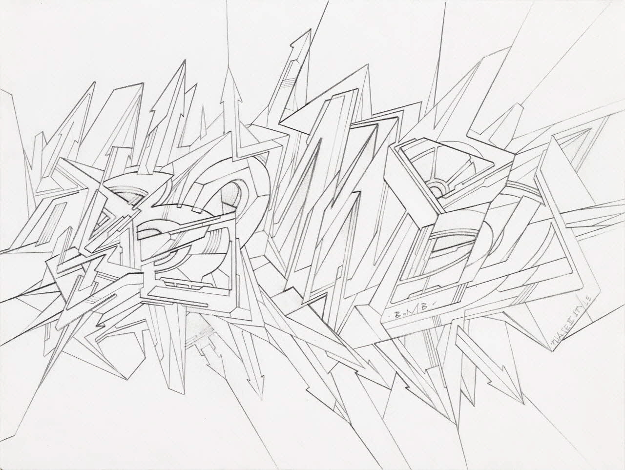 Lokiss dessin lle-de-France, France 2018 2020.8.1.20 Photo Mucem / Marianne Kuhn