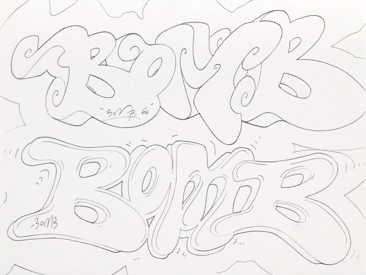 Lokiss dessin lle-de-France, France 2018 2020.8.1.5 Photo Mucem / Marianne Kuhn