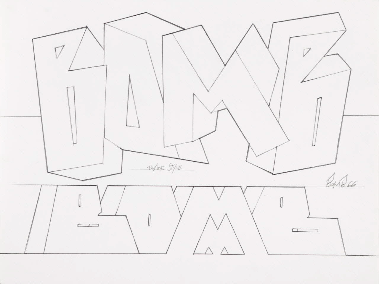 Lokiss dessin lle-de-France, France 2018 2020.8.1.7 Photo Mucem / Marianne Kuhn