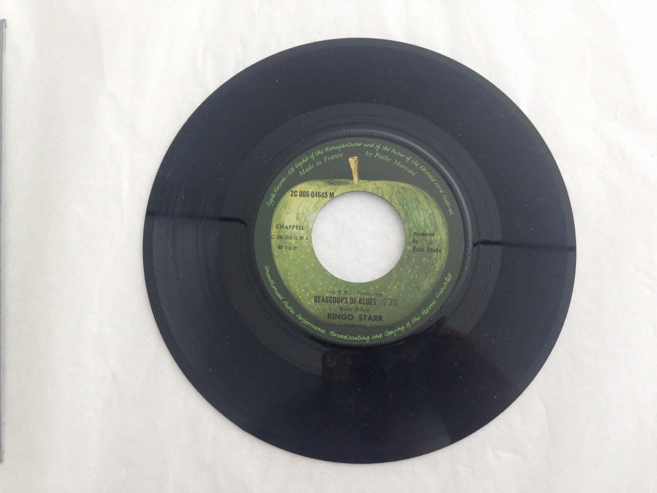 disque 45 tours Coochy coochy 2001.69.16.3781 Photo Mucem