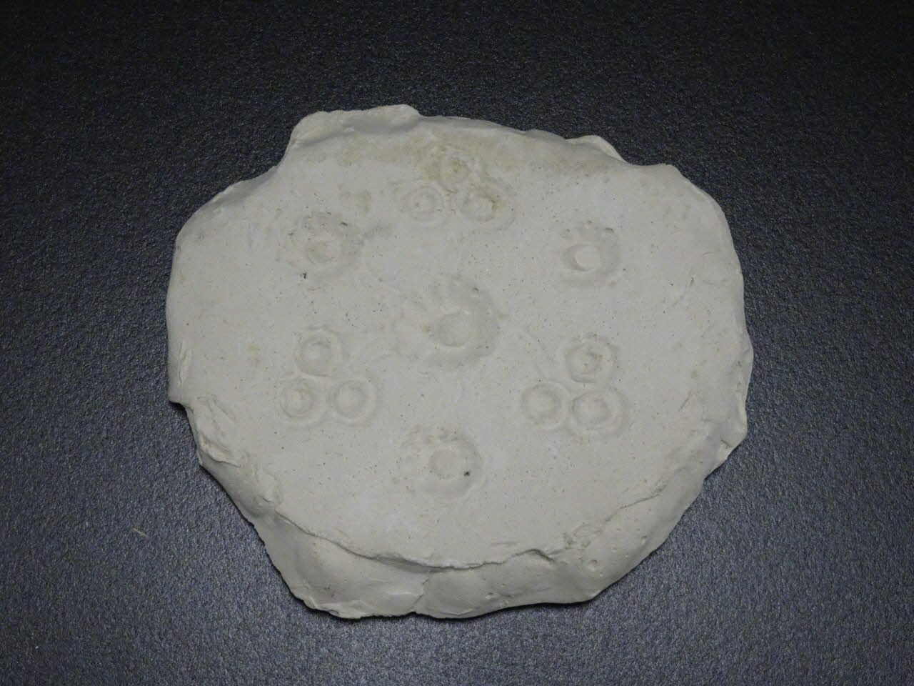 Jacques Pasquet moulage Rosace sculptée au-dessus du faux-dormant de la partie inférieure d'un buffet haut Centre, France 1941/12/10 1941.44.54 Photo Mucem