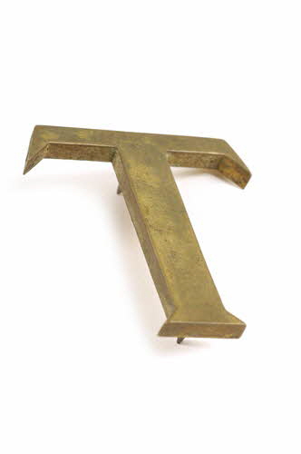 LETTRES D'ENSEIGNE 1970.103.71.6 Photo