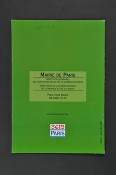 Bertrand Delanoë BROCHURE "Sida : information et dépistage" (2000) France 2000 2002.112.34  Photo Mucem