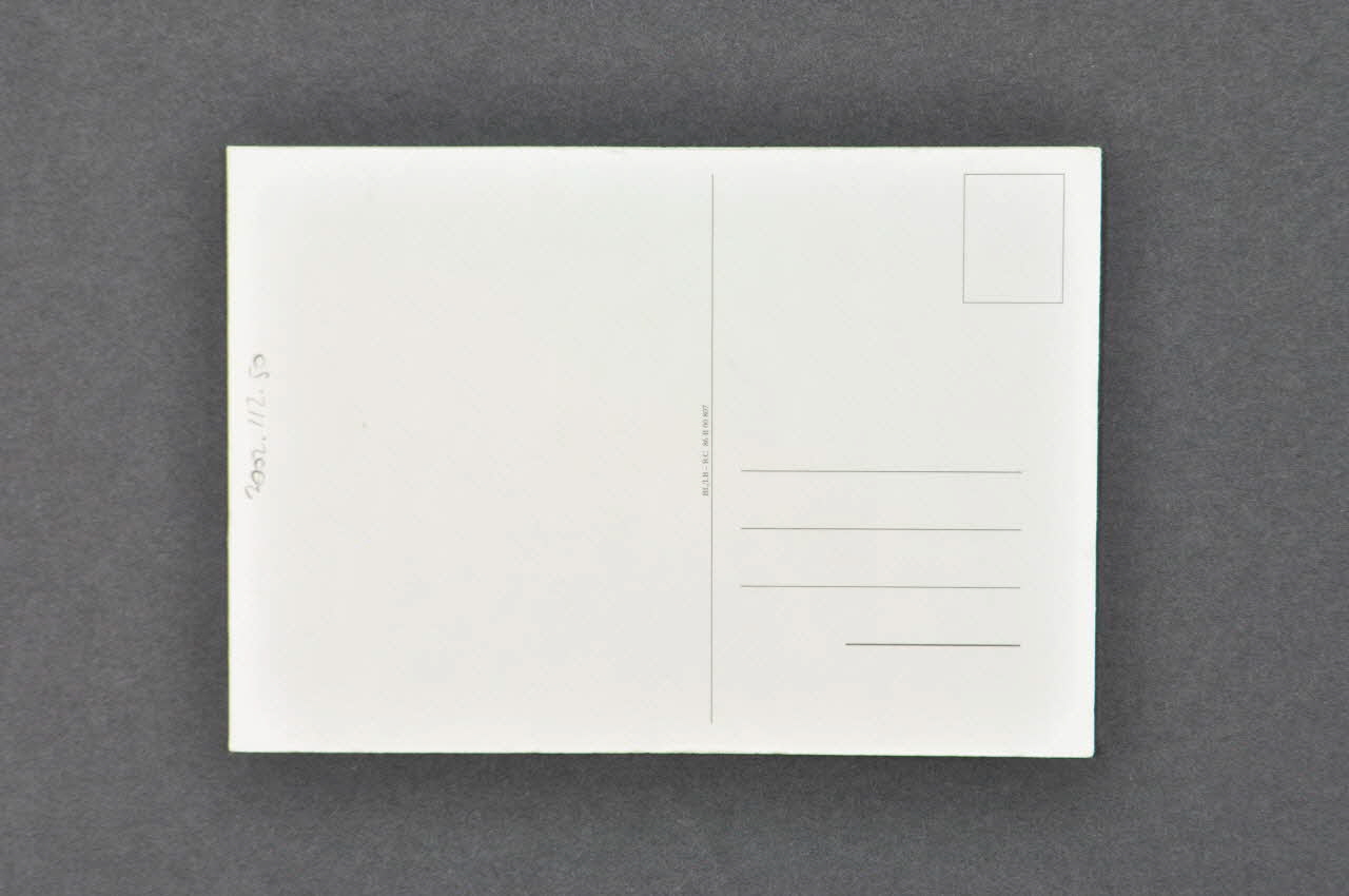 Bertrand Delanoë carte postale "En amour, il faut être deux. Contre le sida il faut être trois." Île-de-France, France 1996 2002.112.50 Photo Mucem