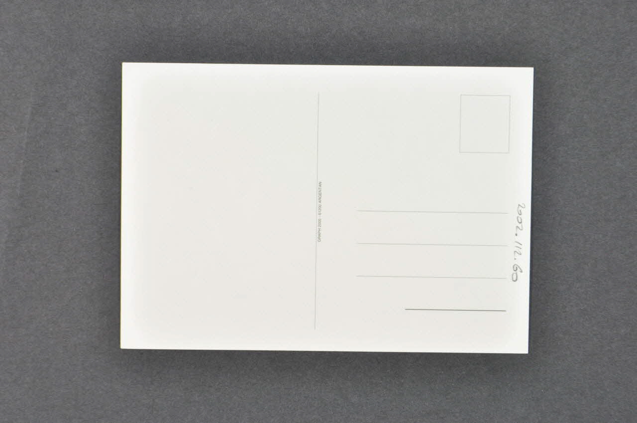 Bertrand Delanoë carte postale "Better off alive with it  than dead without it" (Mieux  vaut vivre avec que mourir sans) Île-de-France, France 1998 2002.112.60 Photo Mucem