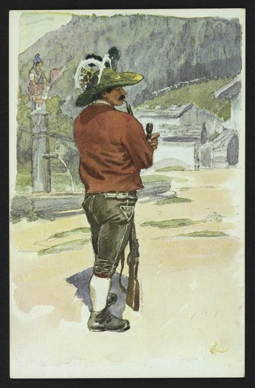 carte postale ORIGINAL DE A. KASPAR : STILFS BEI STERZING, SCHUTZE 4P224 Photo