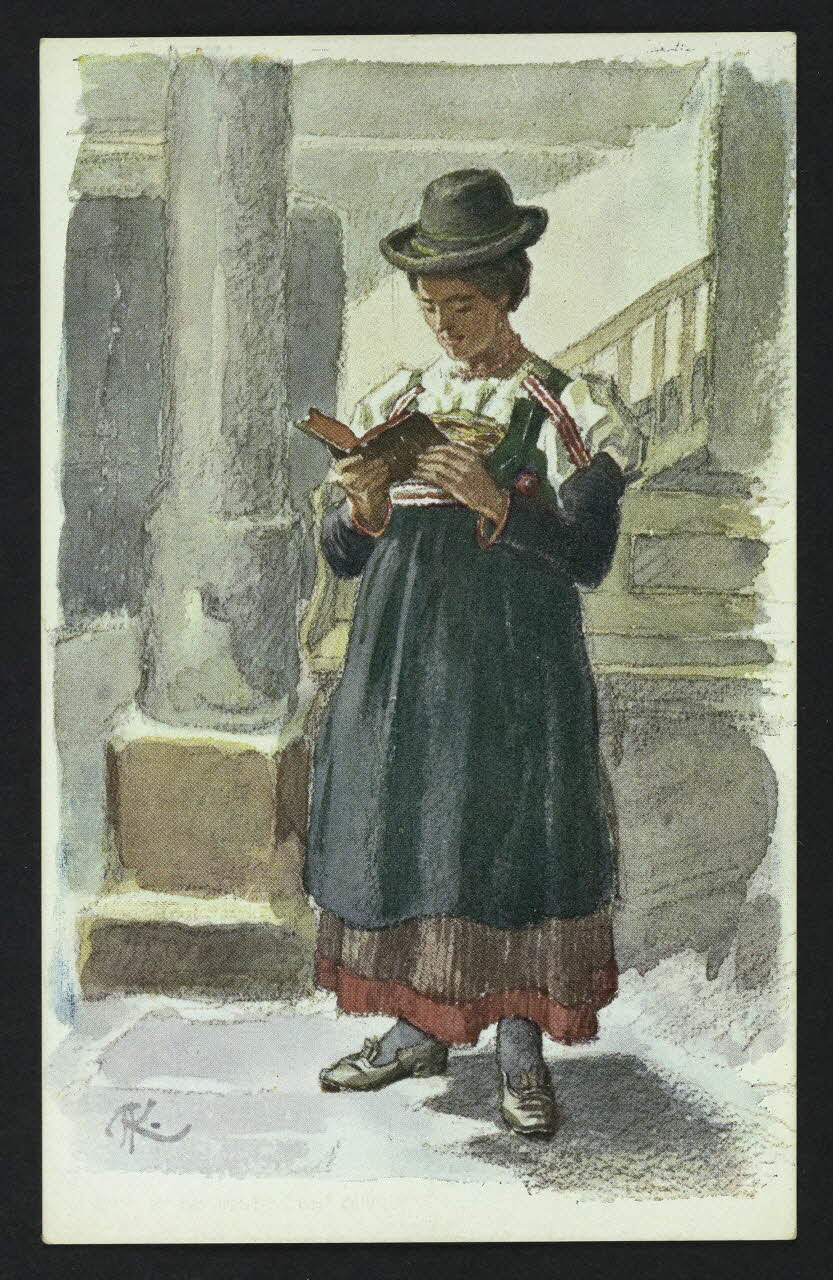 carte postale ORIGINAL DE A. KASPAR : BUCHENSTEIN 4P226 Photo