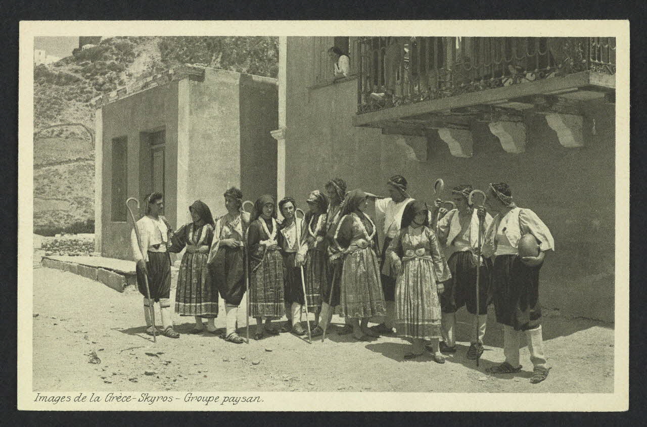 carte postale GROUPE PAYSAN 4P251 Photo