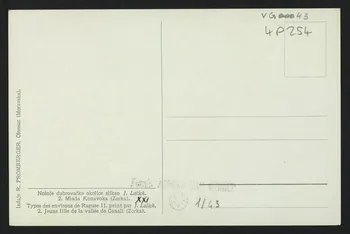 carte postale ORIGINAL DE J. LALICH, TYPE DES ENVIRONS DE RAGUSE 4P254 Photo
