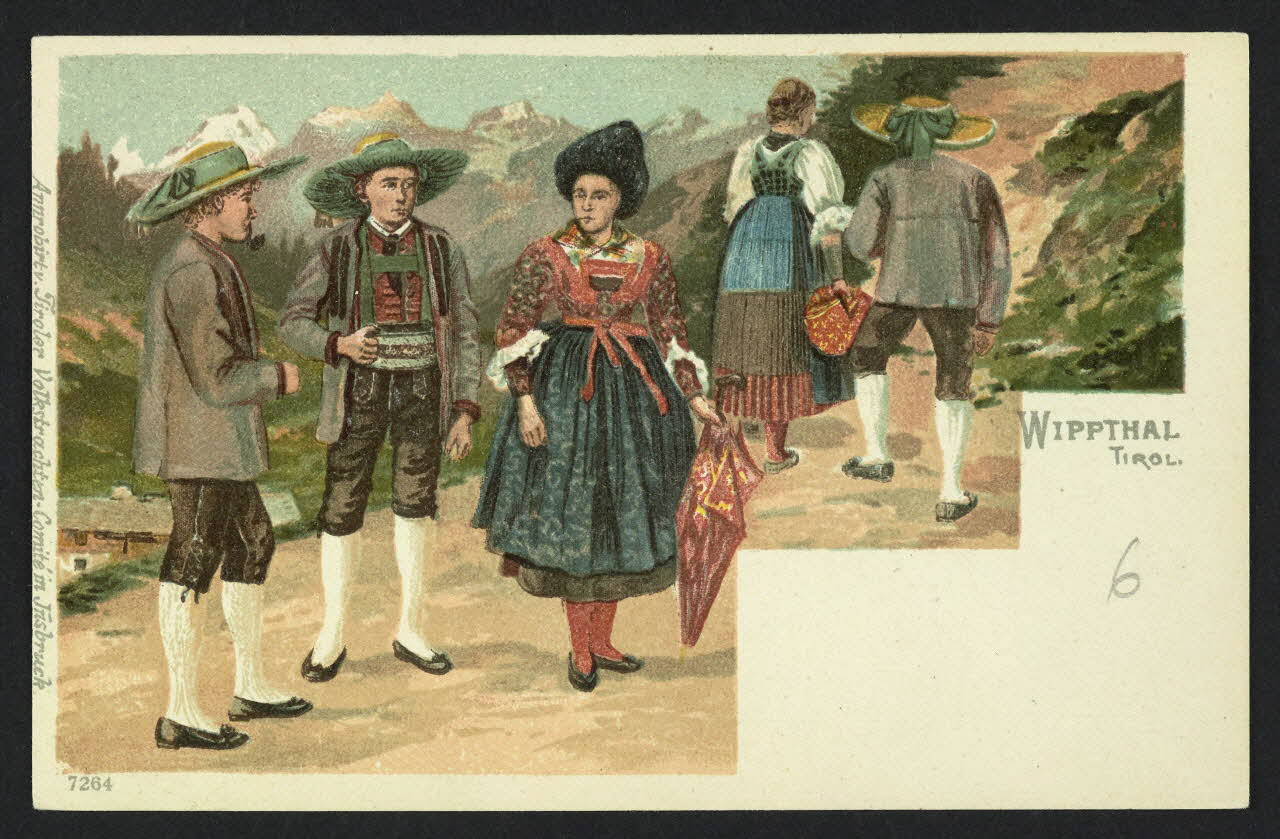 carte postale ALPBACHTHAL 4P285 Photo