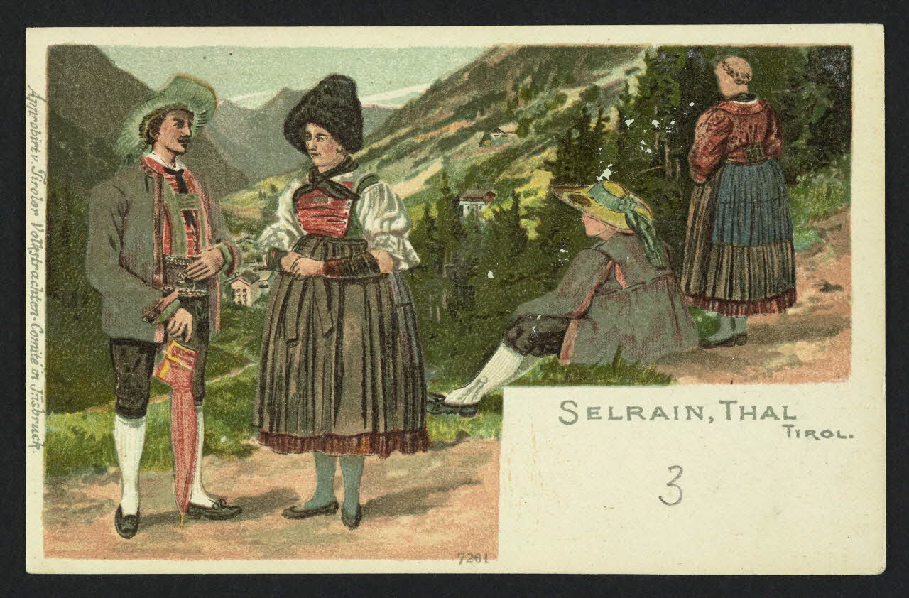 carte postale PFITSCHTHAL 4P288 Photo