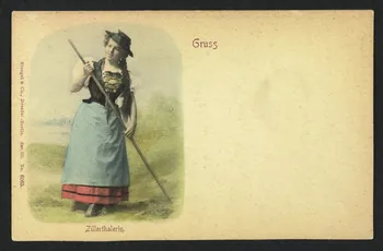 carte postale ZILLERTHALERIN 4P299 Photo
