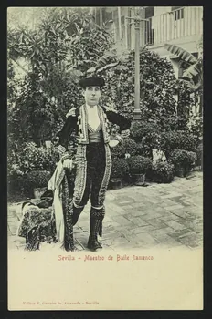 carte postale MAESTRO DE BAILE FLAMENCO, SEVILLA 4P300 Photo
